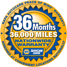 36 Months / 36,000 Miles Warranty